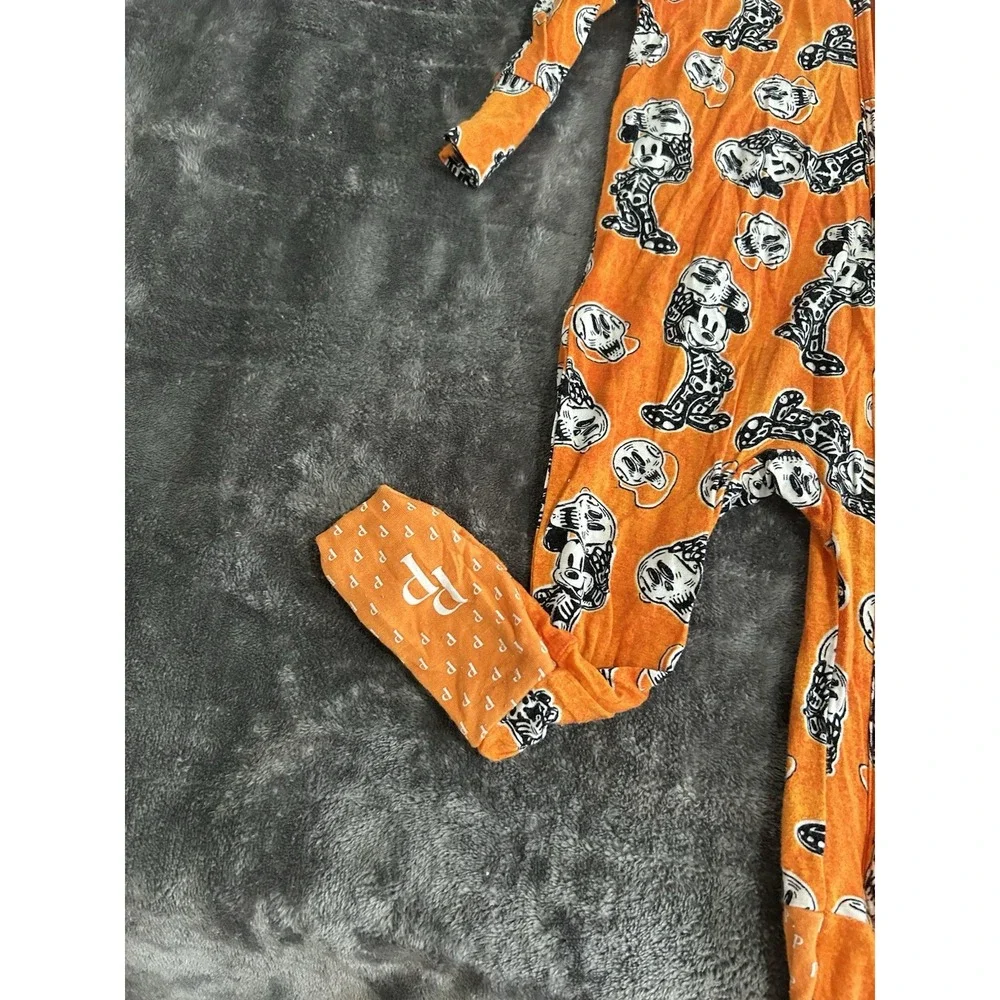 Posh Peanut Halloween Disney Bamboo Pjs Size 6-9 Months